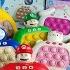 SATISFYING POP IT PUSH GAME BIGGEST COLLECTION ALL HELLO KITTY KUROMI CINNAMOROLL MARIO DORAEMON TOY