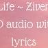 Zivert Life Official 3D Audio Russian Lyrics With English Translation New Version 2022