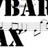 Coffin Dance Alto Bari Sax Sheet Music