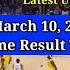 NBA STANDINGS TODAY As Of March 10 2025 GAME RESULTS NBA SCHEDULE March 11 2025