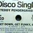 Teddy Pendergrass Get Up Get Down Get Funky Get Loose 12 Version