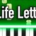 Never Get Used To People Life Letters Piano Tutorial