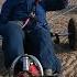 Kite Buggying At Mablethorpe UK