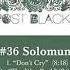 Solomun The Way Back