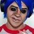 2D Gorillaz Makeup Cosplay