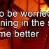 SLEEPING WITH SIRENS Agree To Disagree Lyrics