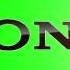 SONY Logo Green Screen