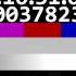 Scrolling Color Bars With Time Frame Counters And A Test Tone Revision