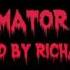 Re Animator Theme For Piano 1985 Composed By Richard Band