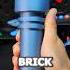 3D Printed Lego Brick Lightsaber Purple 3dprinting Howto