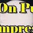 Keep On Pushing The Impressions Lyrics