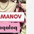 Hikmat Amanov Yorim Baqaloq хикмат аманов йорим бакалок Primera 2025