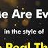 The Real Thing You To Me Are Everything Karaoke Version From Zoom Karaoke