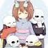 Chara Betty Frisk X Chara Edit Undertale Undertaleau