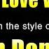 She S In Love With You Karaoke Jason Donovan Karaoke Version