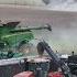 Soybean Harvest 2024 With 3 John Deere X9 1000 Combines Washington Courthouse Ohio