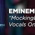 Eminem Mockingbird Vocals Only