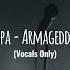 Aespa Armageddon Studio Acapella Vocals Only