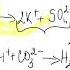 Йоннообменни реакции Писане на пълно и съкратенно йонно уравнение
