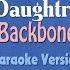 Daughtry Backbone KARAOKE VERSION NO VOCAL