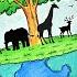 Save Wild Life And Forests Poster Drawing On World Wildlife Day Step By Step For Beginners