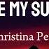 Christina Perri You Are My Sunshine Lyrics