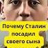 Почему Сталин своего сына посадил в тюрьму история война армия