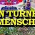 TURNHALLE IN FLAMMEN BAUM KRACHT AUF AUTO EINSATZFAHRTEN GROSSÜBUNG FEUERWEHR DRK DLRG