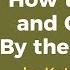 How To Be Filled And Controlled By The Holy Spirit By Kathryn Kuhlman