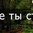Что же ты стоишь