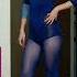 Blonde Ladies Wearing Bodysuits Blue Pantyhose And Heels Vol 4 Bodysuits Redheels