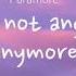 Vietsub I M Not Angry Anymore Paramore Nhạc Hot TikTok Lyrics Video