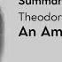 Summary Of An American Tragedy Theodore Dreiser