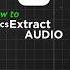 Capcut How To Extract Audio In Capcut How To Extract Music In Capcut Capcut