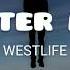 Westlife Better Man Lyrics