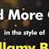 The Bellamy Brothers I Need More Of You Karaoke Version From Zoom Karaoke