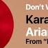 Don T Wanna Break Up Again Karaoke Ariana Grande