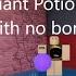Patched How To Get The Giant Potion WITHOUT A Bomb In Infectious Smile Roblox Quick Tutorial