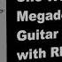 She Wolf Megadeth Guitar Backing Track With Rhythm Guitar