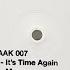 Fjaak It S Time Again FJAAK007