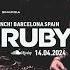 DJ Ruby Live At Brunch Barcelona Spain 14 04 24