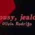 Olivia Rodrigo Jealousy Jealousy Slowed