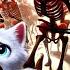 Kitten Meets Monster Truck At Amusement Park Ai Cat Cute Kitten Cartoon Cutecat Aicat