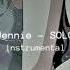 Jennie SOLO Instrumental 𝓈𝓁𝑜𝓌𝑒𝒹 𝓃 𝓇𝑒𝓋𝑒𝓇𝒷𝑒𝒹