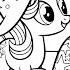 Coloring My Little Pony The Best My Little Pony Coloring Page