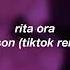 Rita Ora Poison Tiktok Remix Legendado Tradução