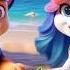 Paw Patrol Ultimate Rescue CHASE Playing With A Mermaid SKYE So Sad Funny Story Rainbow 3