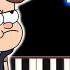 Gravity Falls Opening Theme Piano Arrangement Synthesia By TAM