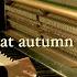 JVKE This Is What Autumn Feels Like Piano Cover