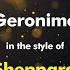 Sheppard Geronimo Karaoke Version From Zoom Karaoke